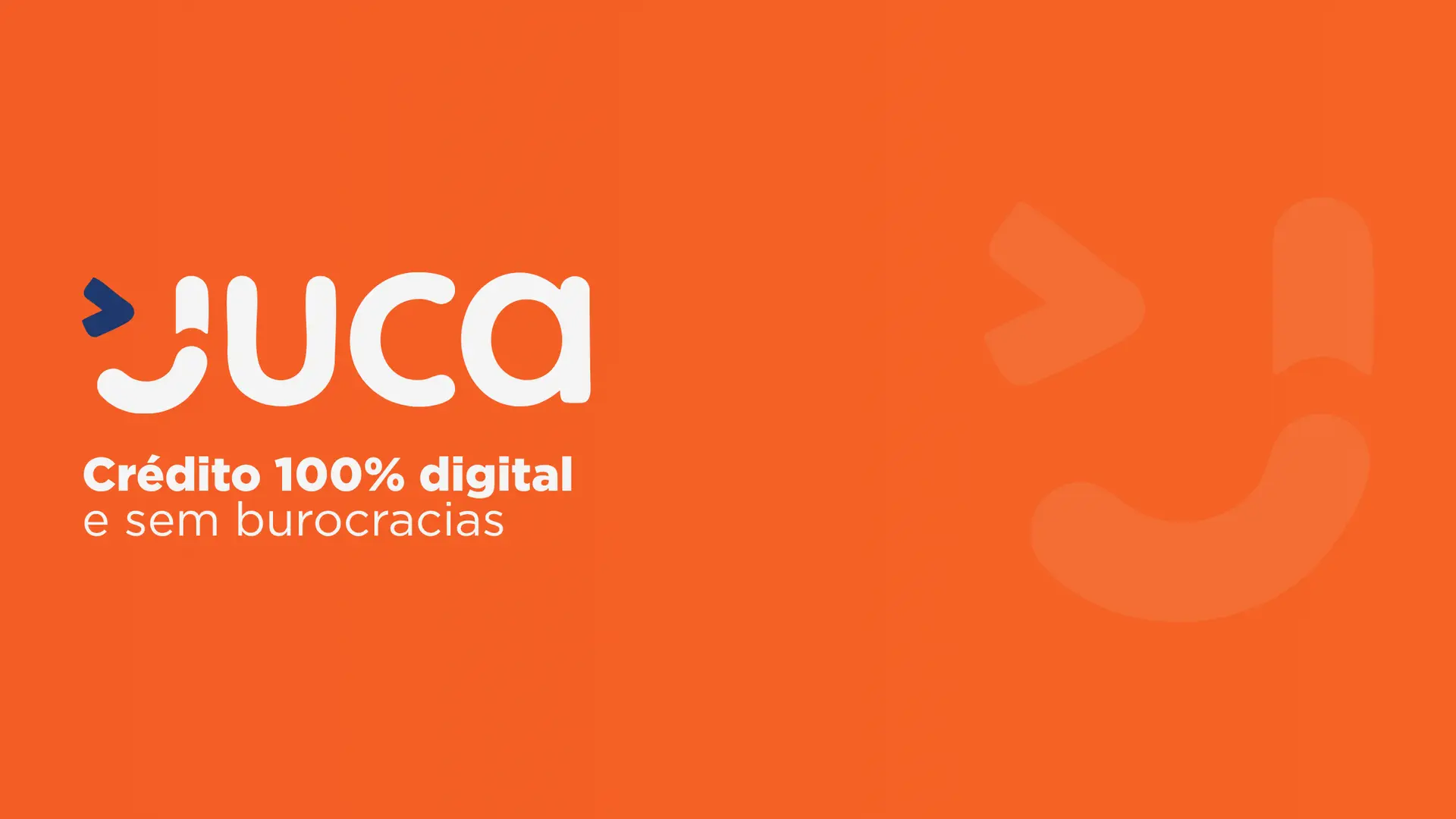 Brand banner showing the 'Hoca' logo with the slogan 'Crédito 100% digital e sem burocracias' on an orange background.